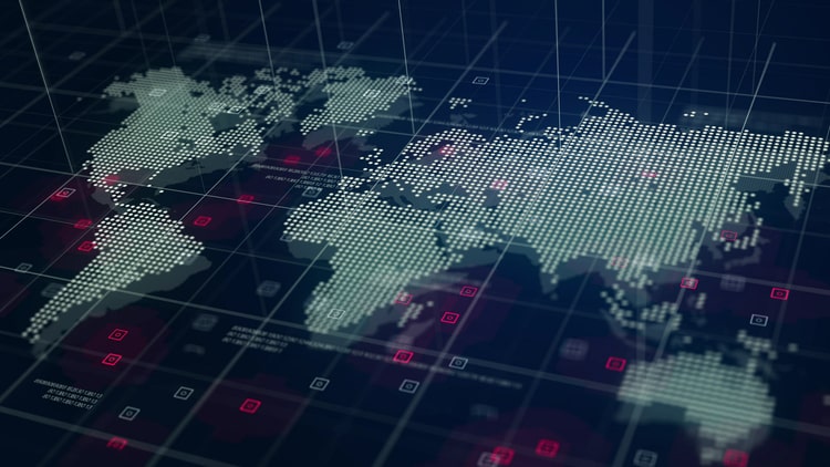 Map background